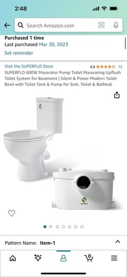 Superflo Toilet