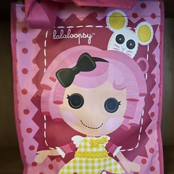 Lalaloopsy Child Blanket In Carry Bag NEW in Package!