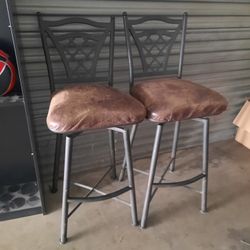 Leather Bar Stools