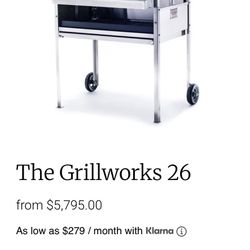The Grillwork’s Argentinian Style Profesional Stainless Steel Grill