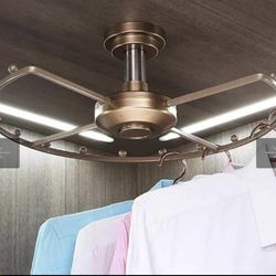 360° Rotating Corner Closet Rod