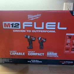 Milwaukee Fuel Hammer Drill & Impact Driver
