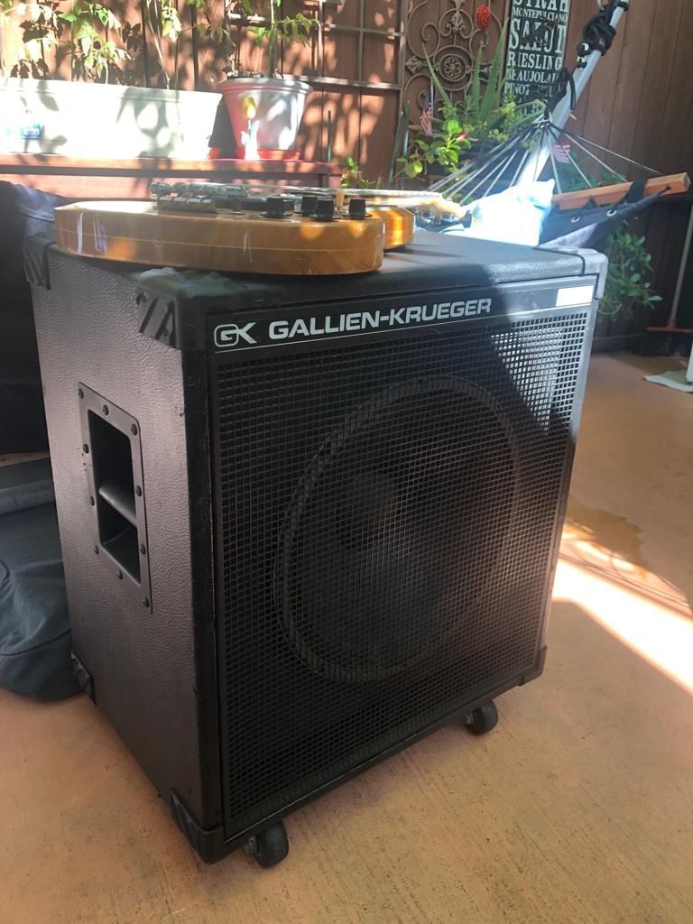 Gallien Krueger 115t Bass Speaker Cabinets 1 x 15