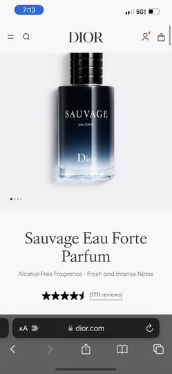 Dior Sauvage Eau Forte