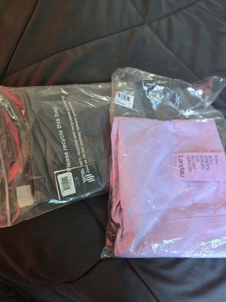 Scrub Bottoms SIZE L NEW