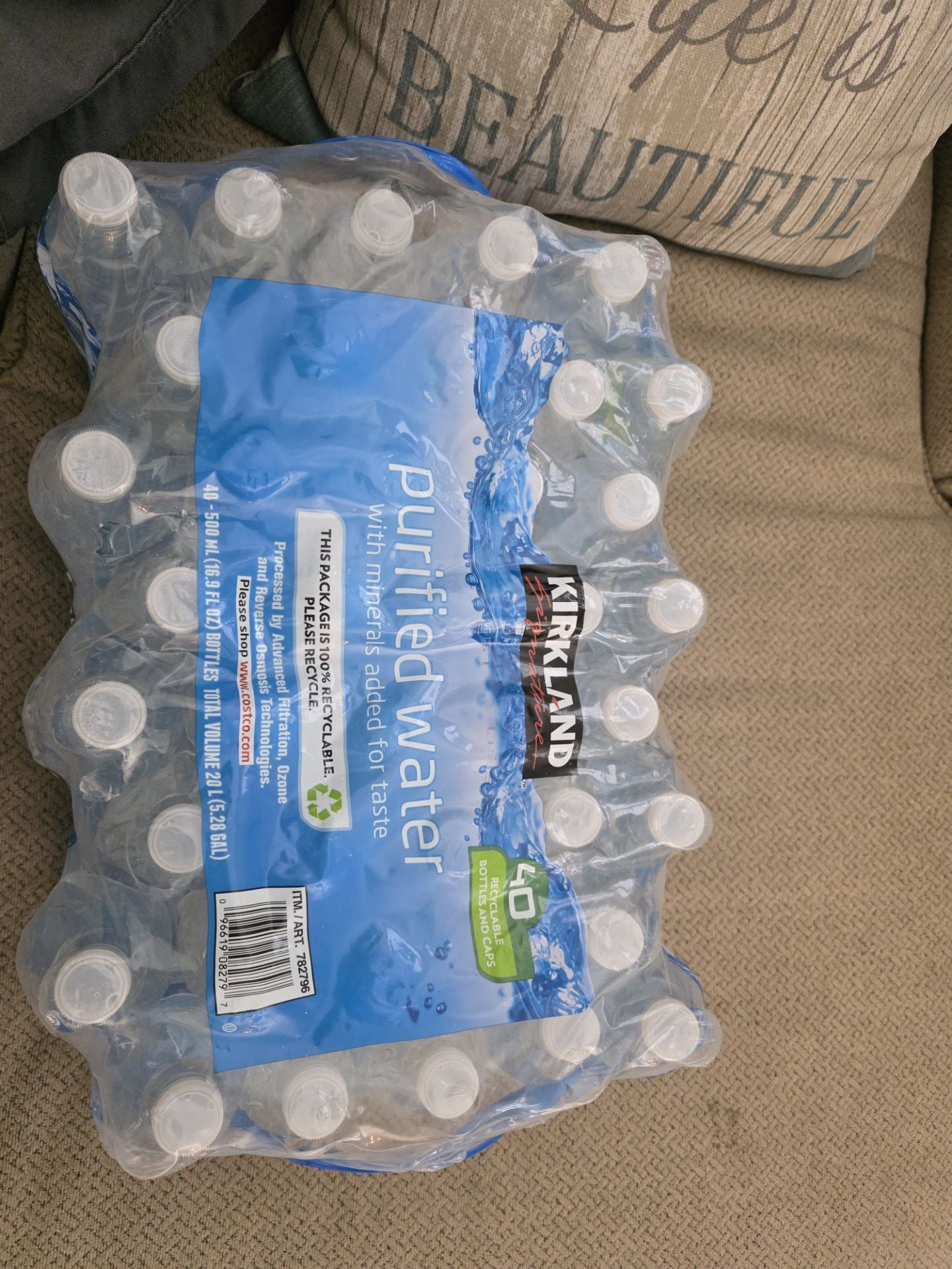 Kirkland water bottles **FREE**