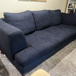 Navy Blue Couch