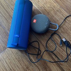 Logitech UE Megaboom 3 Portable Wireless Bluetooth Plus One J BL Clip 3  Speaker - Lagoon Blue 