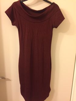 Burgundy Dress
