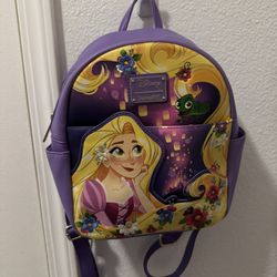 Authentic Tangled Loungefly backpack mini