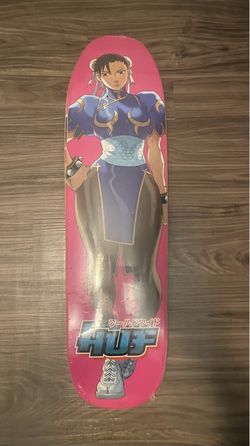 Huf Chun li skate decks