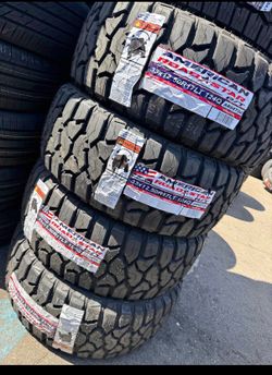 33 x 12 50 R 17 vendo llantas nuevas marca American RT