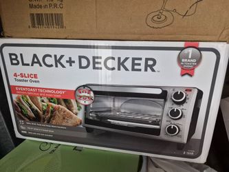 NEW BLACK+DECKER 4-Slice Toaster Oven