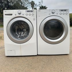 LG Washer And Gas Dryer 