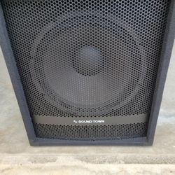 2 Sound Town Active Subwoofers