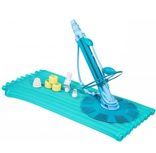 Premium Automatic Suction Vacuum-generic Climb Wall Pool Cleaner Sweeper In-Ground Suction Side + Hose Set
