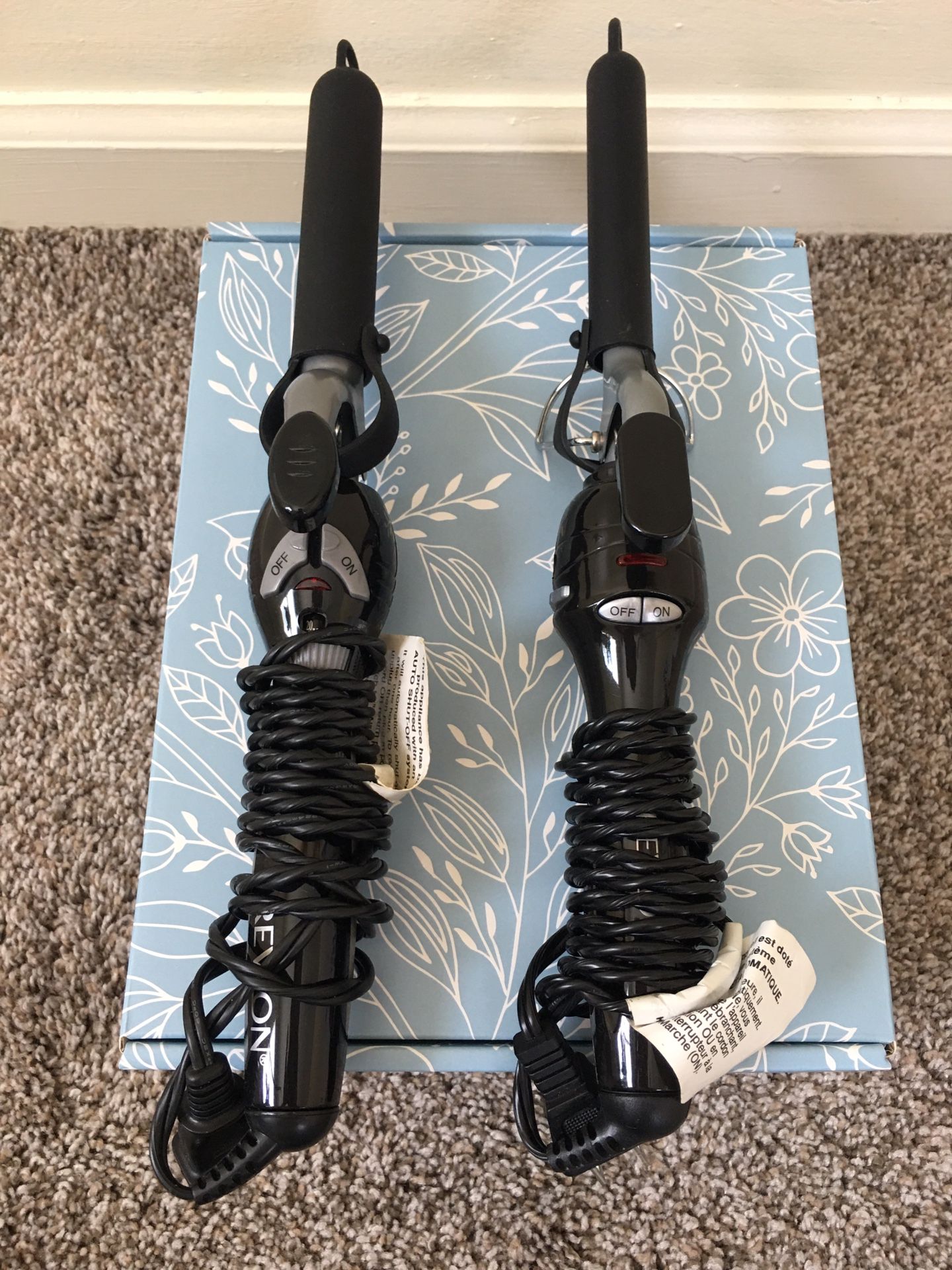 2 Revlon Curling Irons 