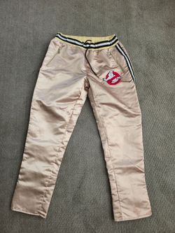 Gold Ghostbusters Satin Track Pants