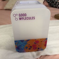 Good Molecules skincare mini fridge