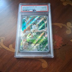 Meowth Illustration Rare Psa 10 Gem MT