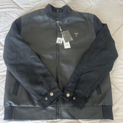 Ferrari Dark Gray Bomber Jacket 