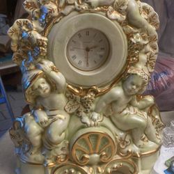 Ornamental, Antique  Angel Clock 