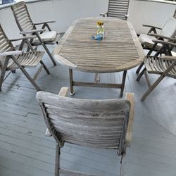 Teak Outdoor Dining Set