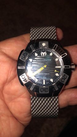 Technomarine Black Reef 500 meters dive watch
