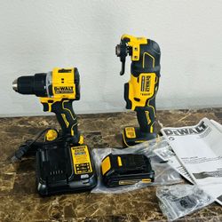 DEWALT 20-Volt Drill - Oscillating Multi Tool Combo Kit