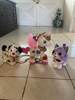 Group Of 3 Fisher Price Pull Toys 