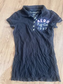 Aeropostale Button Up Top