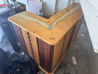 Wooden bar / shelves