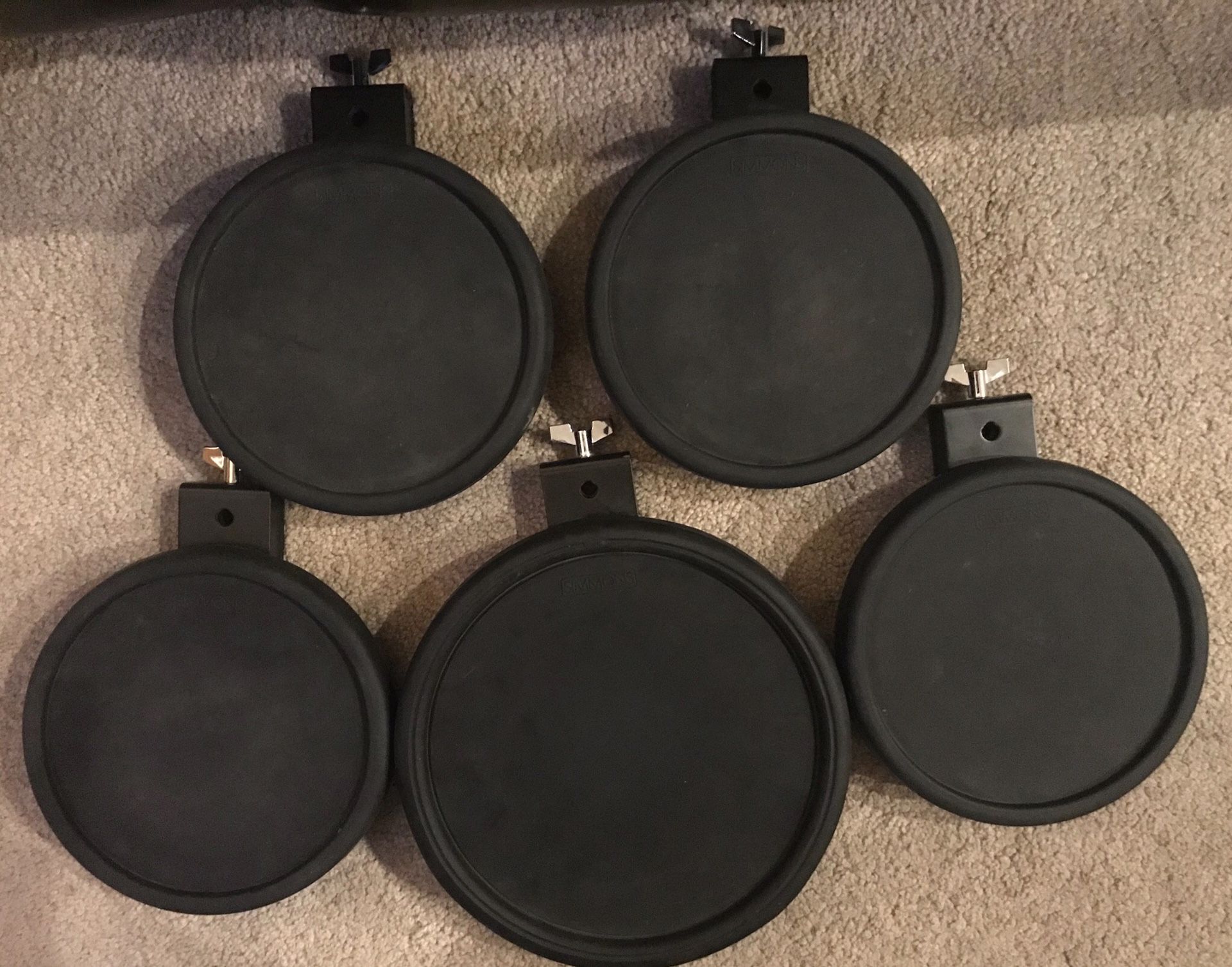 Simmons S1000 Electronic Drum Pads, Bass Drum, Toms, Cymbals, Hi Hat Controller & Sound Module
