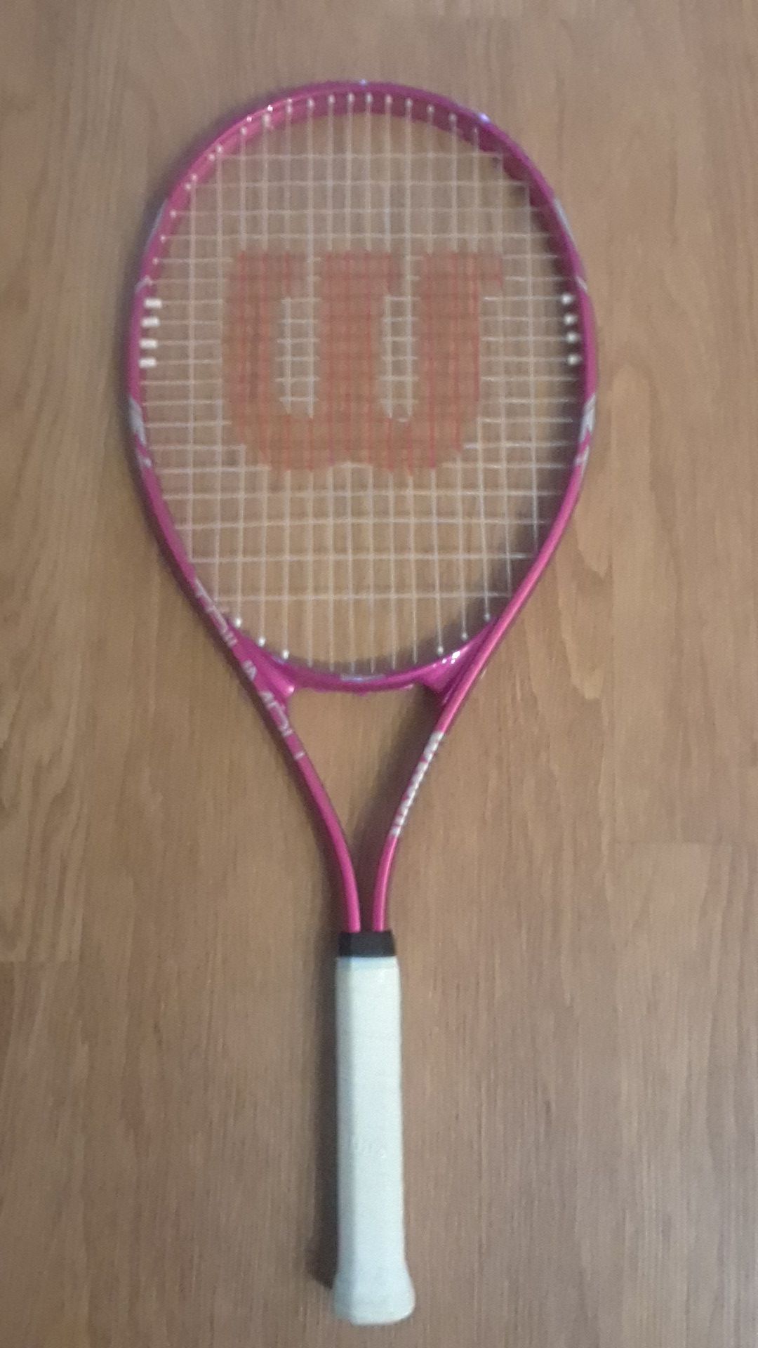 Wilson hot pink tennis racket