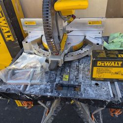 Dewalt Miter Saw And Dewalt Stand Still In Box 