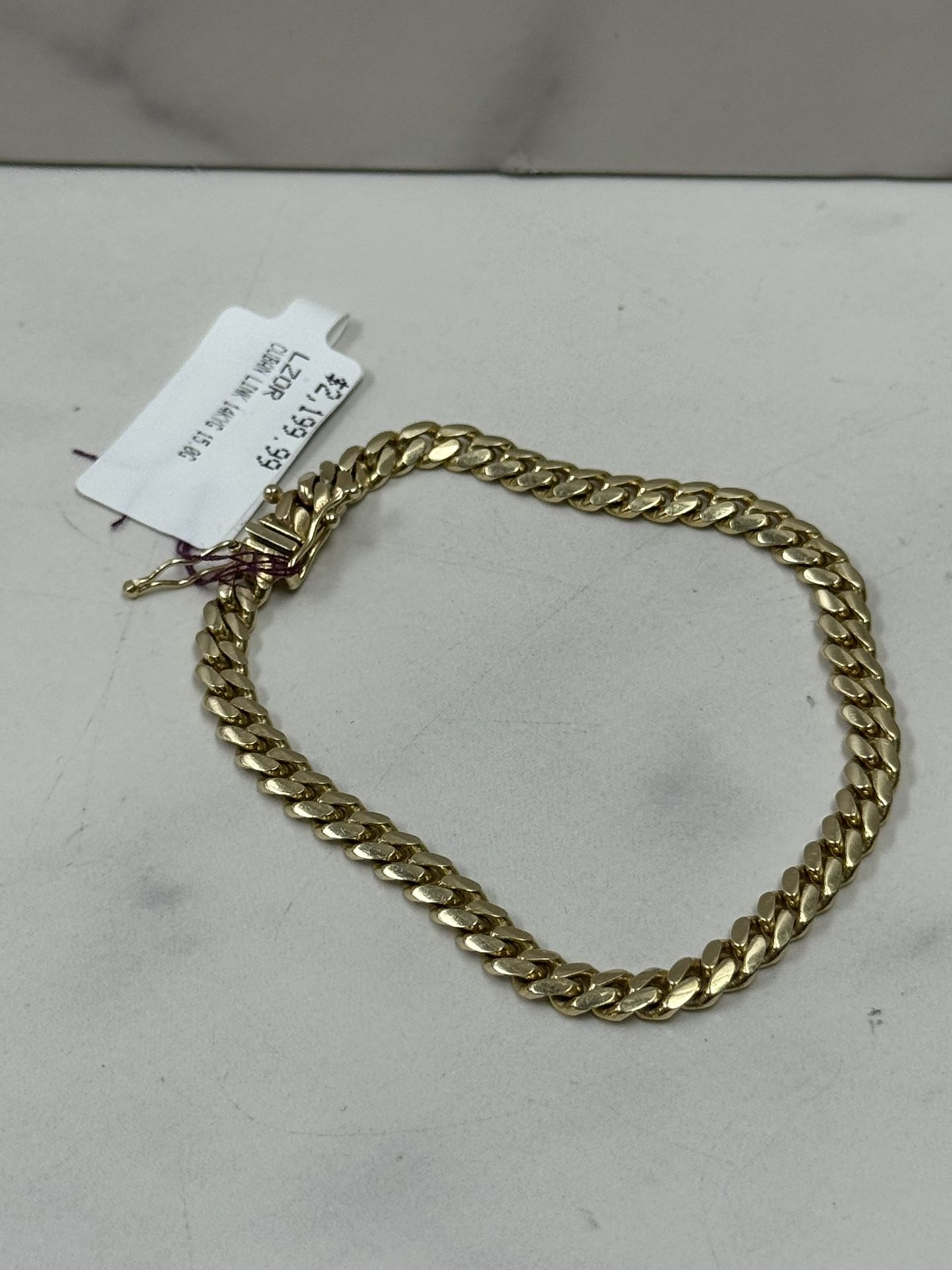 Gold Bracelet 14k / 15.0G / 2,199$