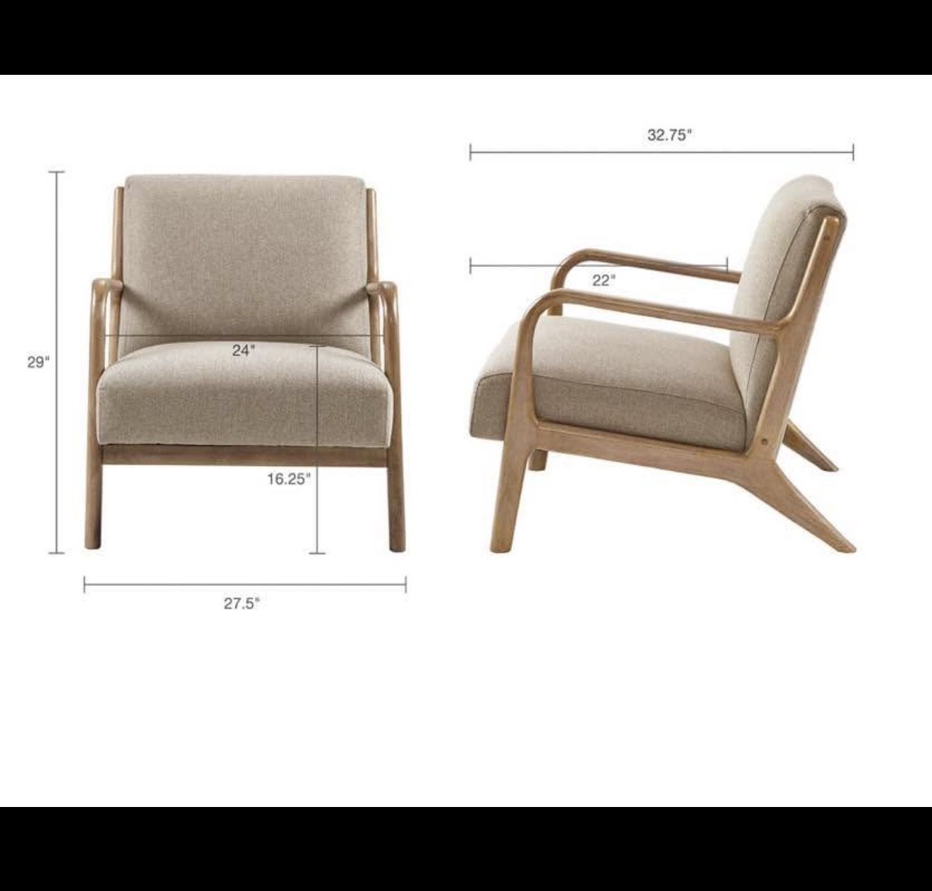 Cream Accent Chairs