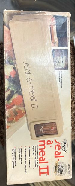 Vintage Dazey Seal-A-Meal II Vacuum Food Sealer - Model SAM-2