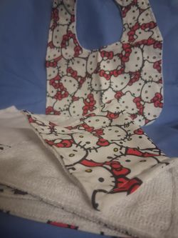 Handmade baby kitty set