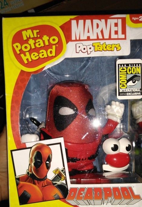 San Diego Comi-Con 2014 Exclusive Deadpool Mr Potato Head