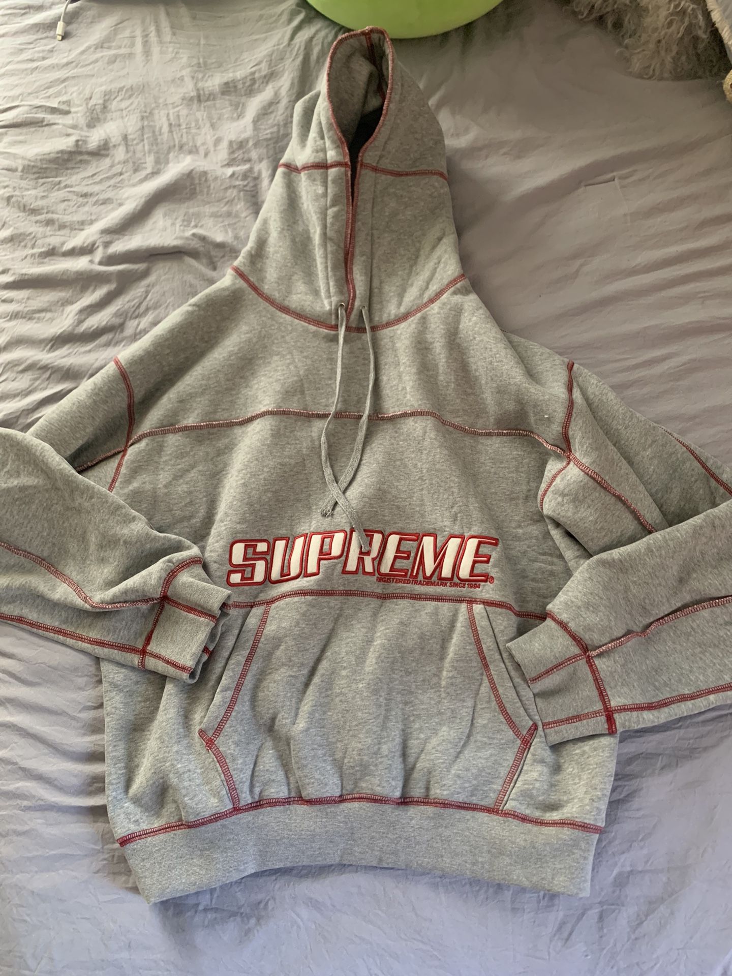 Supreme Coverstitch Sweatpants And Hoodie