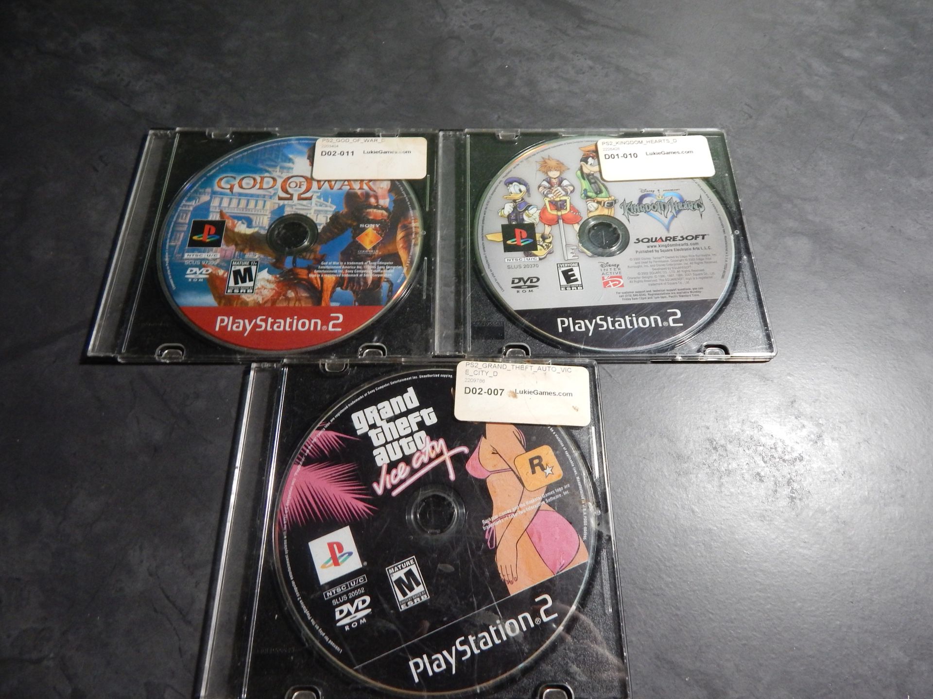 PS2 games lot