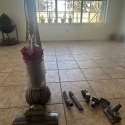 dyson vacuum with all attachments 