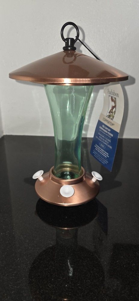 Mid-century hummingbird feeder