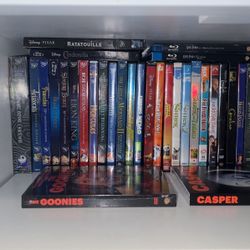 DVD’s and Blueray Discs 