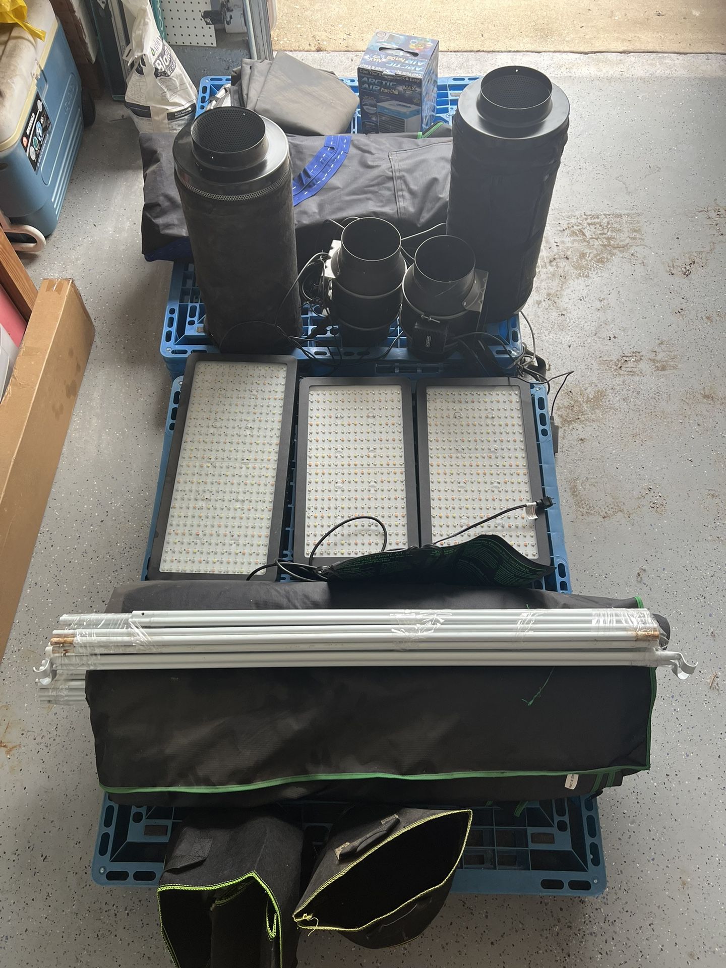 Complete Indoor Grow Tent Kit β Lights, Fans, Filters Included