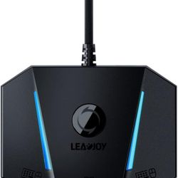 VX2 AimBox Keyboard and Mouse Adapter, Wired Converter with 3.5mm Audio Interface, Console Adapter for PS5, PS4, Xbox One, Xbox Series X/S and Nintend