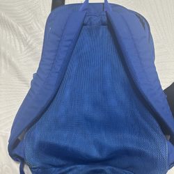 Blue nike backpack