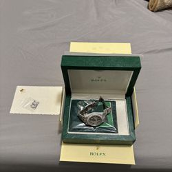 Rolex Iced Out Arabic Dial