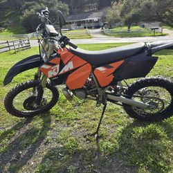 2004 Ktm 300 C.A. Plated Two-stroke Yes It's A Hard Find.